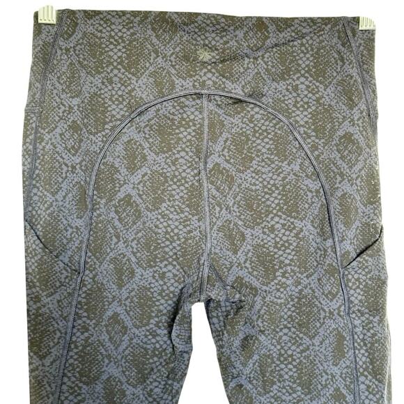 Athleta Ultimate Stash Textured 7/8  Leggings Women’s Size M - Picture 4 of 7